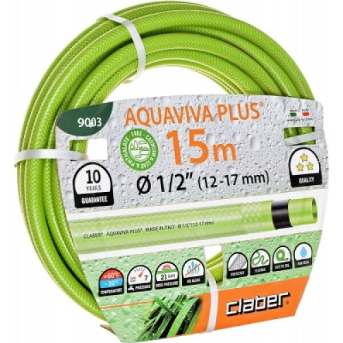 Шланг Claber Aquaviva Plus 9003 (1/2", 15 м)