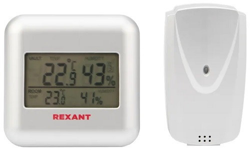 Термогигрометр Rexant S3341BF