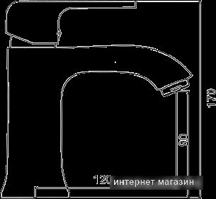 Смеситель Ledeme H44 L1044