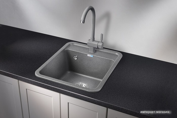 Кухонная мойка Granula ST-4802 (графит)