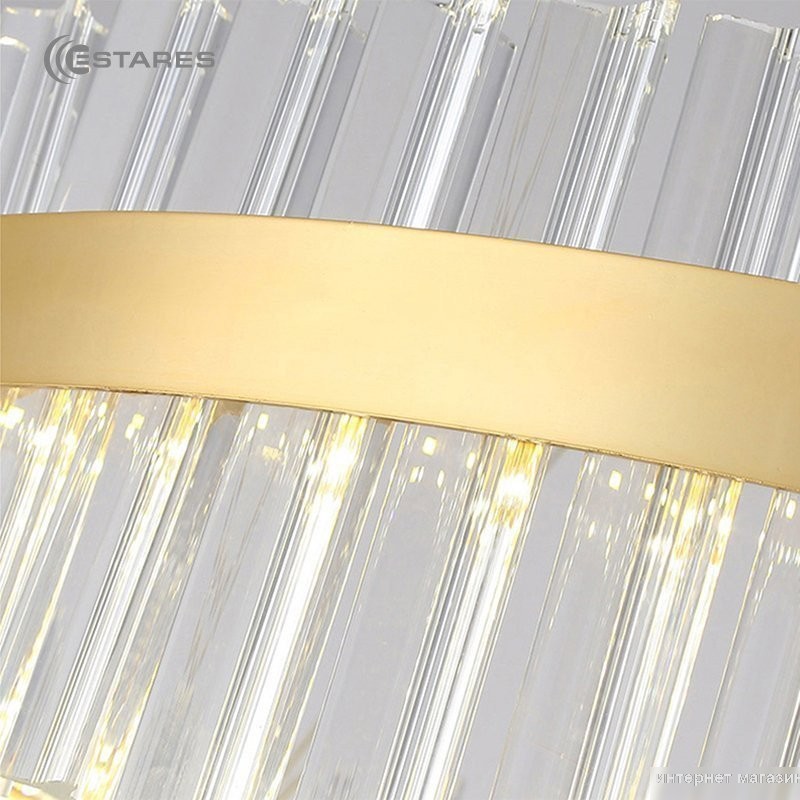 Estares Sofia 100W R-APP-500x1000-Gold/Clear-220-IP20_Ч