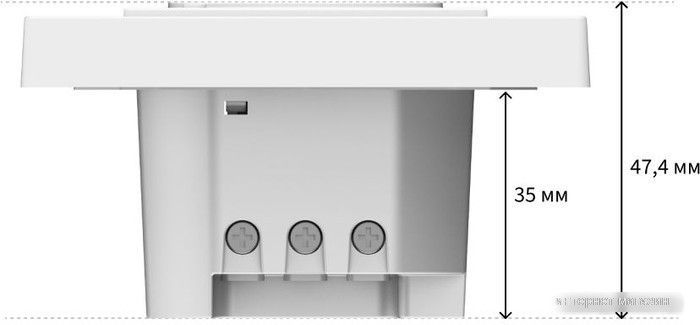 Умная розетка Aqara Aqara Wall Outlet H2 WP-P01D