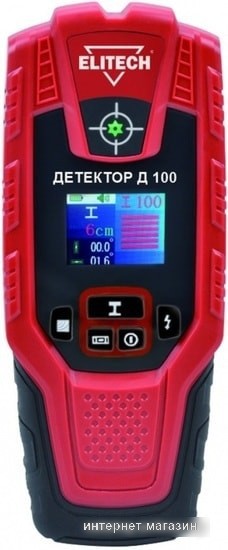 Детектор скрытой проводки ELITECH Д 100