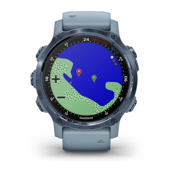 Умные часы Garmin Descent Mk2s (минеральный синий/морская волна)