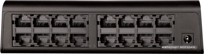 Неуправляемый коммутатор D-Link DES-1016A/E2A
