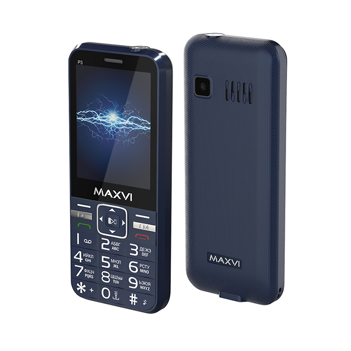 Мобильный телефон Maxvi P3 (синий)
