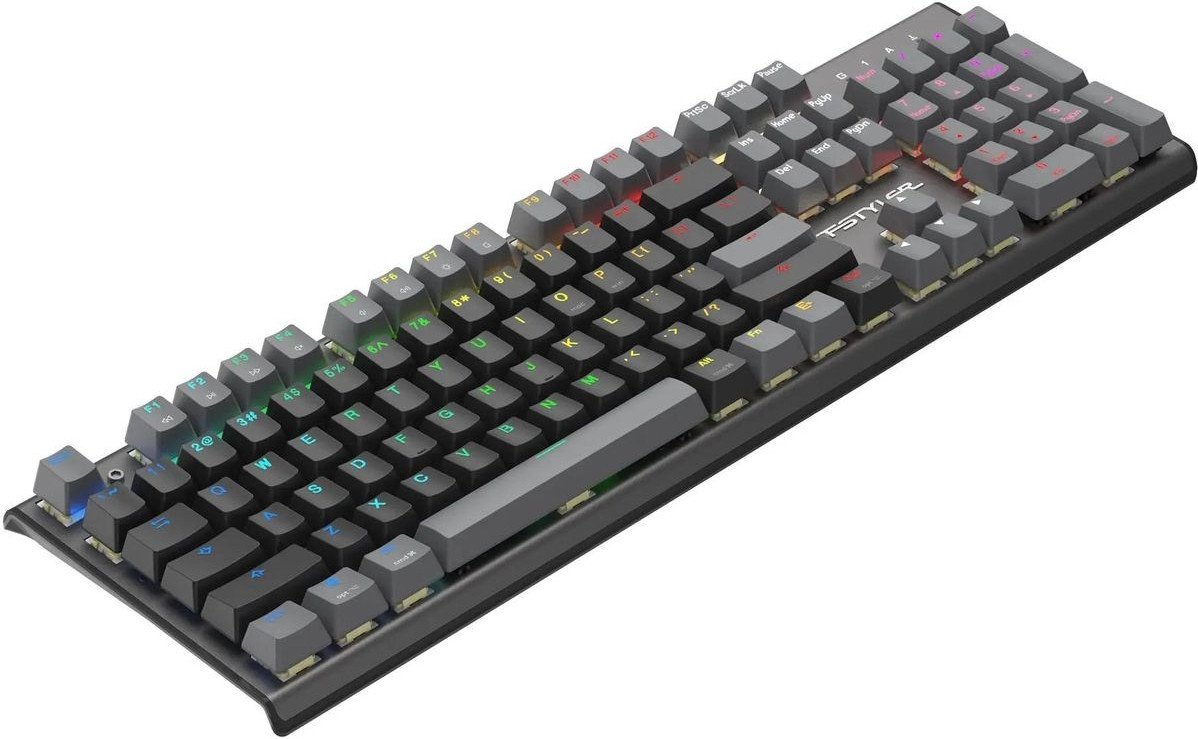 Клавиатура A4Tech Fstyler FS100 Neon (серый/черный)