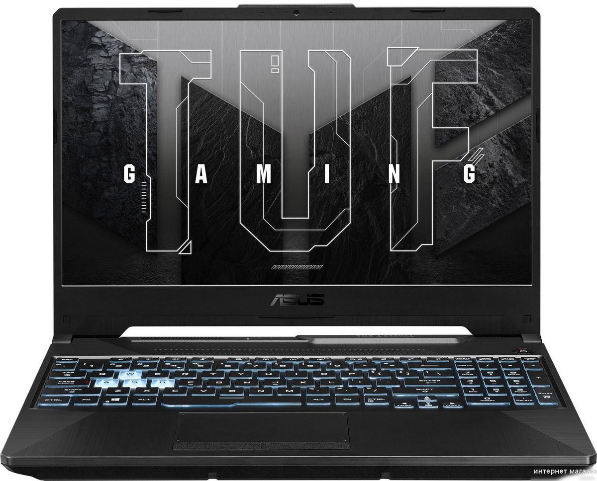 Игровой ноутбук ASUS TUF Gaming A15 FA506NCR-HN044 + рюкзак Goody Advanced (темно-серый)