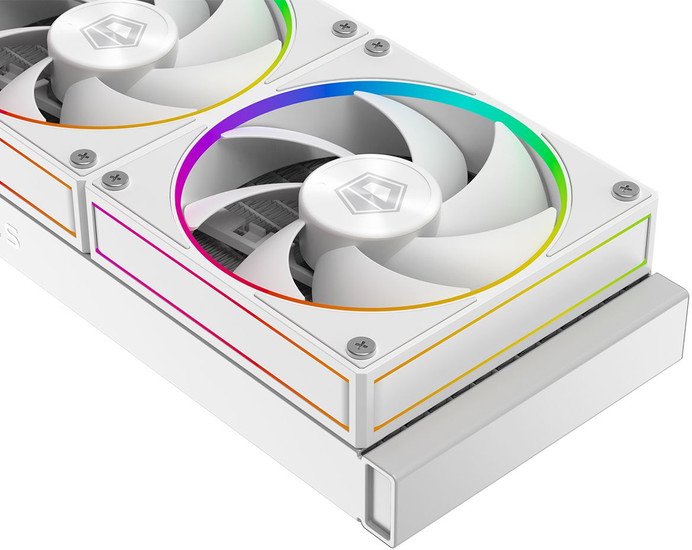 Жидкостное охлаждение для процессора ID-Cooling SL240 White