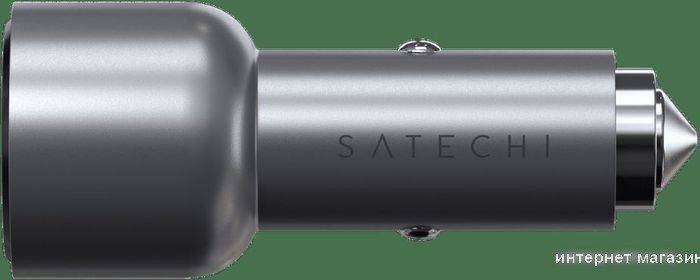 Автомобильное зарядное Satechi 40W Dual USB-C PD Car Charger ST-U2C40CCM