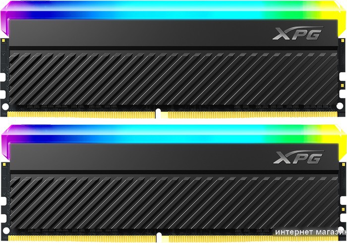 Оперативная память ADATA XPG Spectrix D45G RGB 2x16ГБ DDR4 3600МГц AX4U360016G18I-DCBKD45G