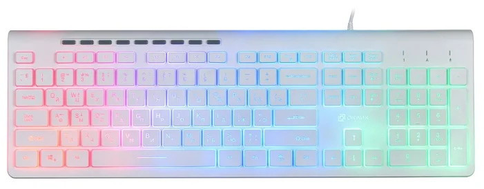 Клавиатура Oklick 490ML (белый)
