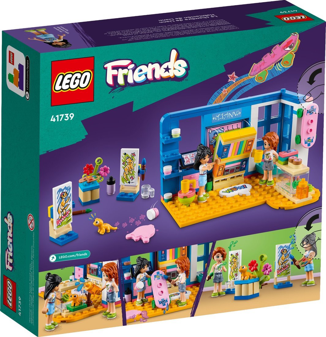 Конструктор LEGO Friends 41739 Комната Лиэнн