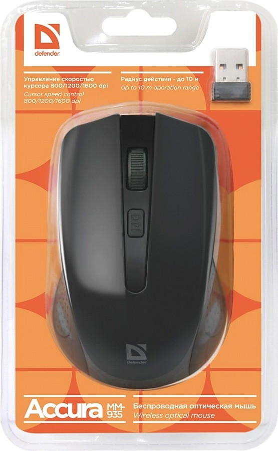 Мышь Defender Accura MM-935 (черный)