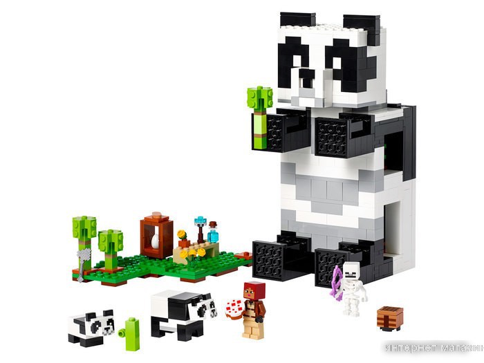 Конструктор LEGO Minecraft 21245 Дом Панды