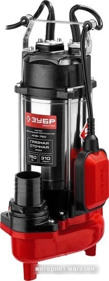 Фекальный насос Зубр Мастер НПФ-750