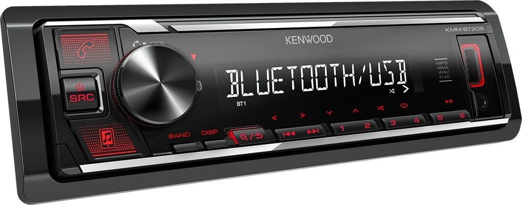 USB-магнитола Kenwood KMM-BT209