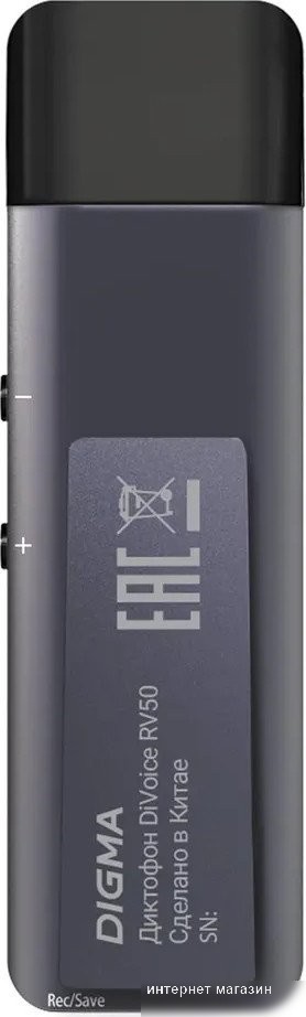 Диктофон Digma DiVoice RV50