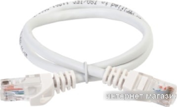 Кабель ITK RJ45 - RJ45 PC08-C5EU-2M (2 м, белый)