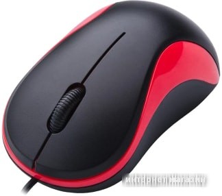 Мышь Oklick 115S (черный/красный)