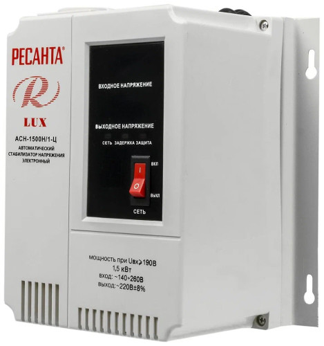 Стабилизатор напряжения Ресанта Lux АСН-1500Н/1-Ц