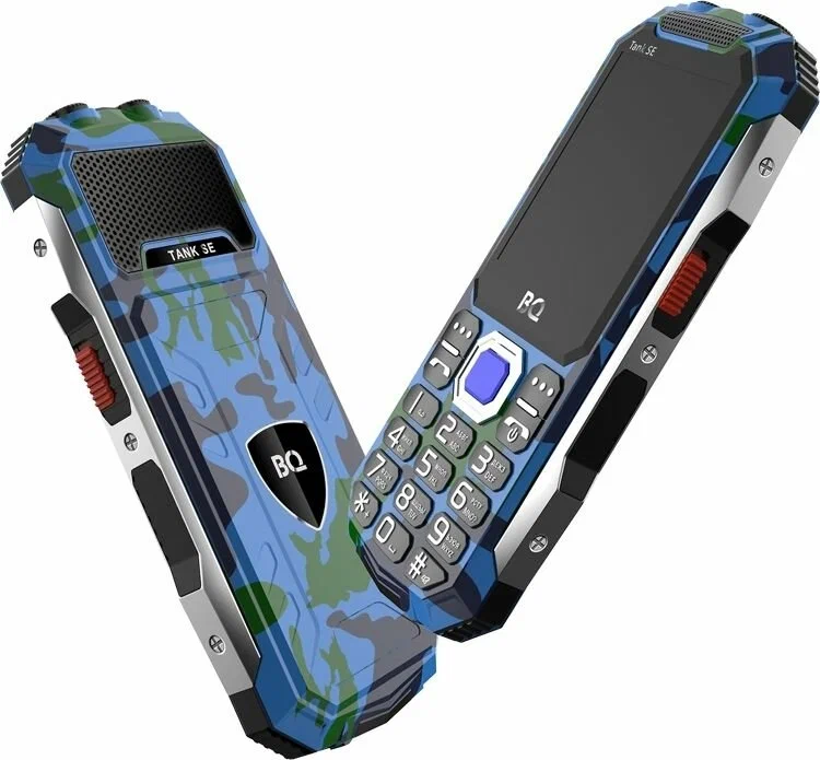 Мобильный телефон BQ-Mobile BQ-2432 Tank SE (камуфляж)