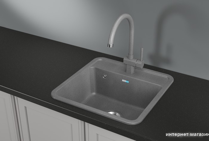 Кухонная мойка Granula ST-5001 (графит)