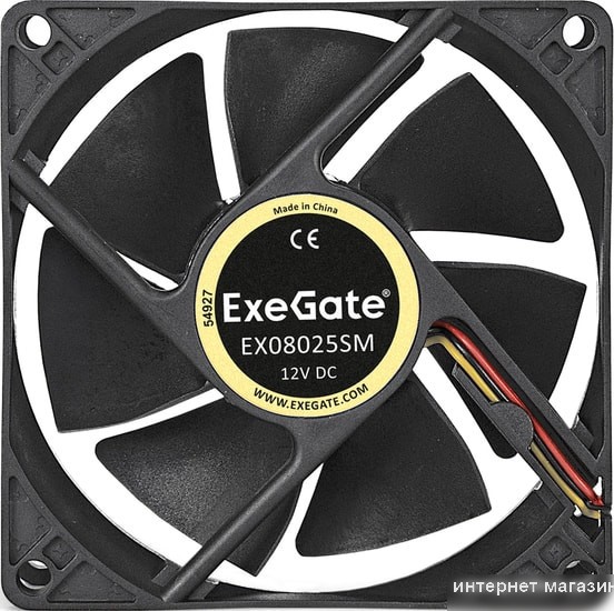 Вентилятор для корпуса ExeGate ExtraPower EX08025SM EX283381RUS