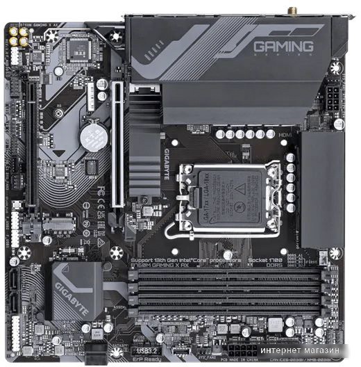 Материнская плата Gigabyte B760M Gaming X AX (rev. 1.x)