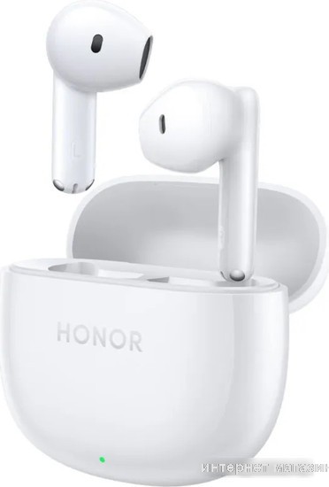 Наушники HONOR Earbuds X6 (белый, международная версия)