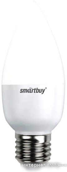Светодиодная лампа SmartBuy С37 E27 7 Вт 3000 К [SBL-C37-07-30K-E27]