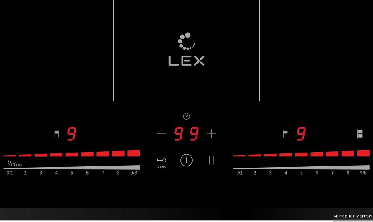 Варочная панель LEX EVI 641C BL