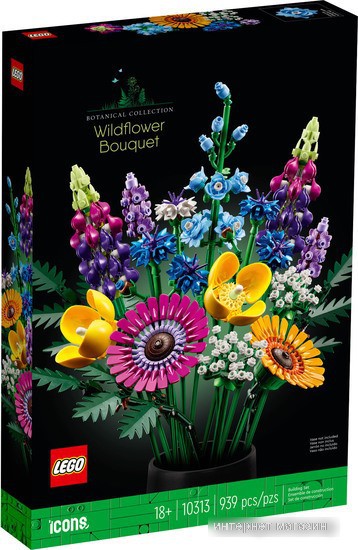 Конструктор LEGO Icons 10313 Букет полевых цветов