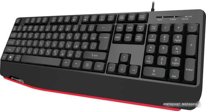 Клавиатура Defender Atom HB-546 (черный)