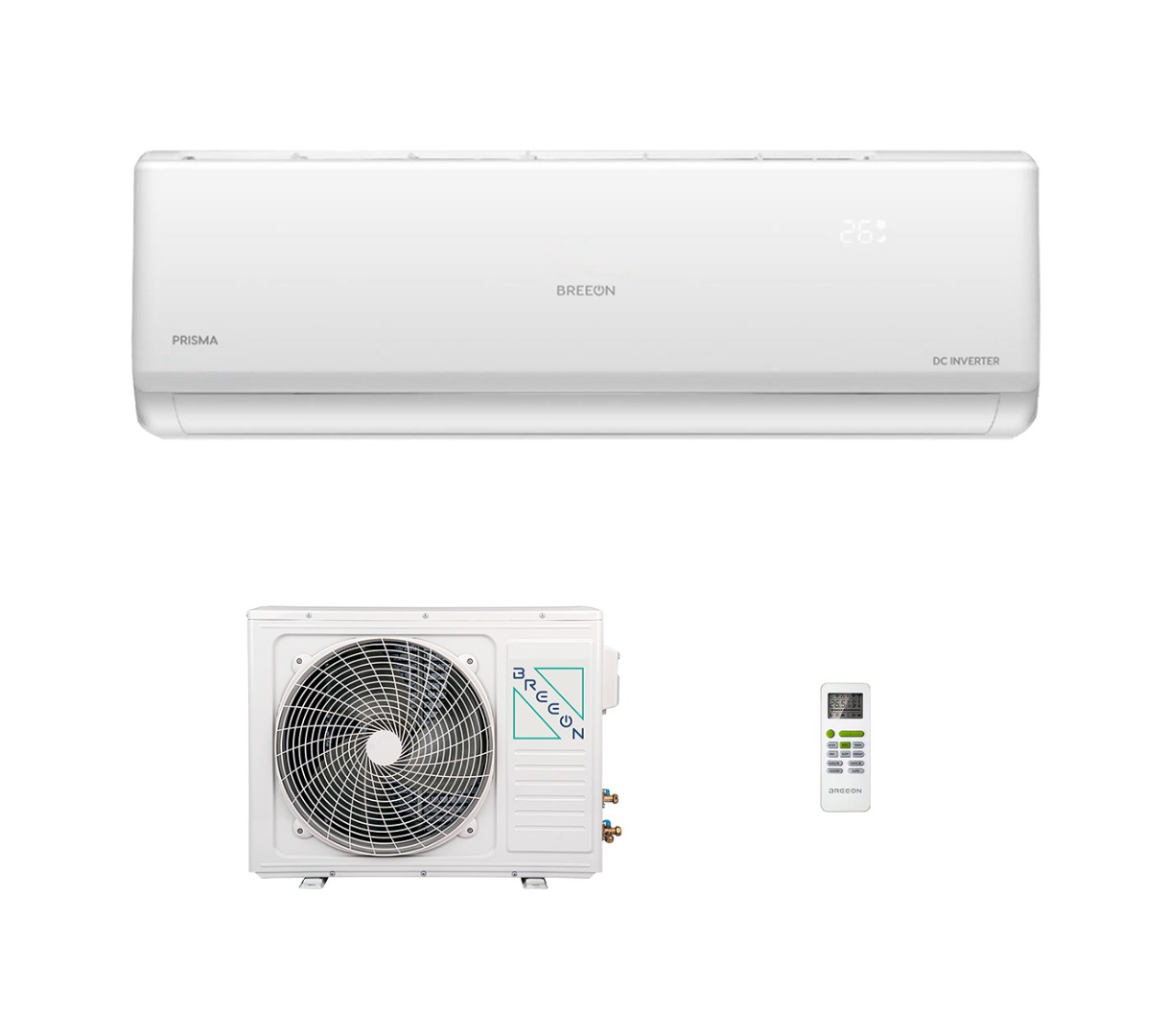 Кондиционер Breeon Prisma DC Inverter BRC-12TPI