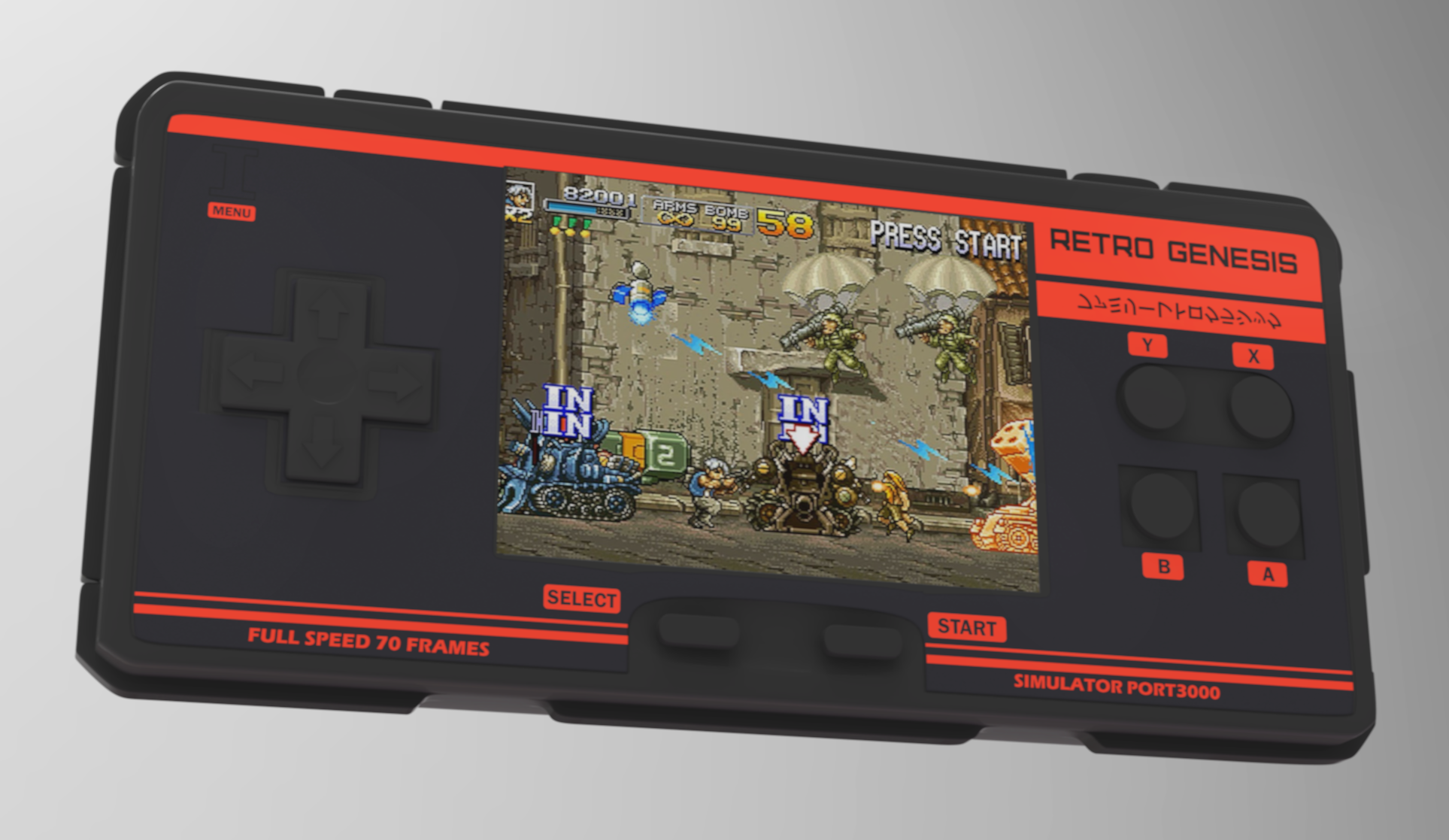 Игровая приставка Retro Genesis Port 3000