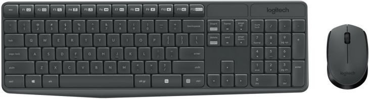 Мышь + клавиатура Logitech MK235 Wireless Keyboard and Mouse [920-007948]