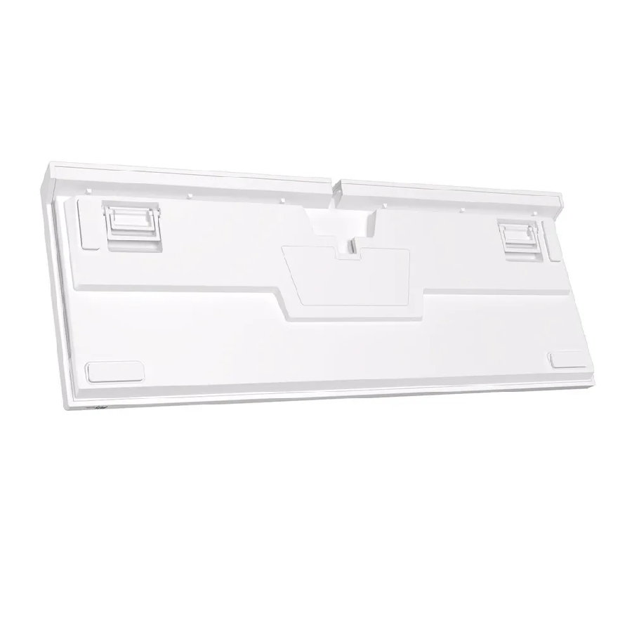 Проводная клавиатура Royal Kludge RK-R87 RGB (белый, RK Red)