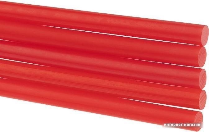 Клеевые стержни Rexant 09-1019 (6 шт, красный)
