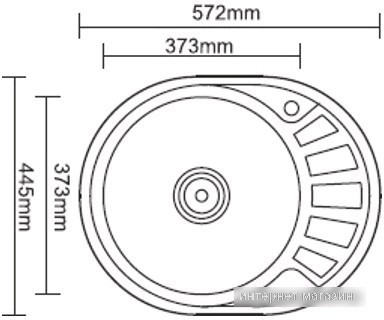 Кухонная мойка Ledeme L75745-6R