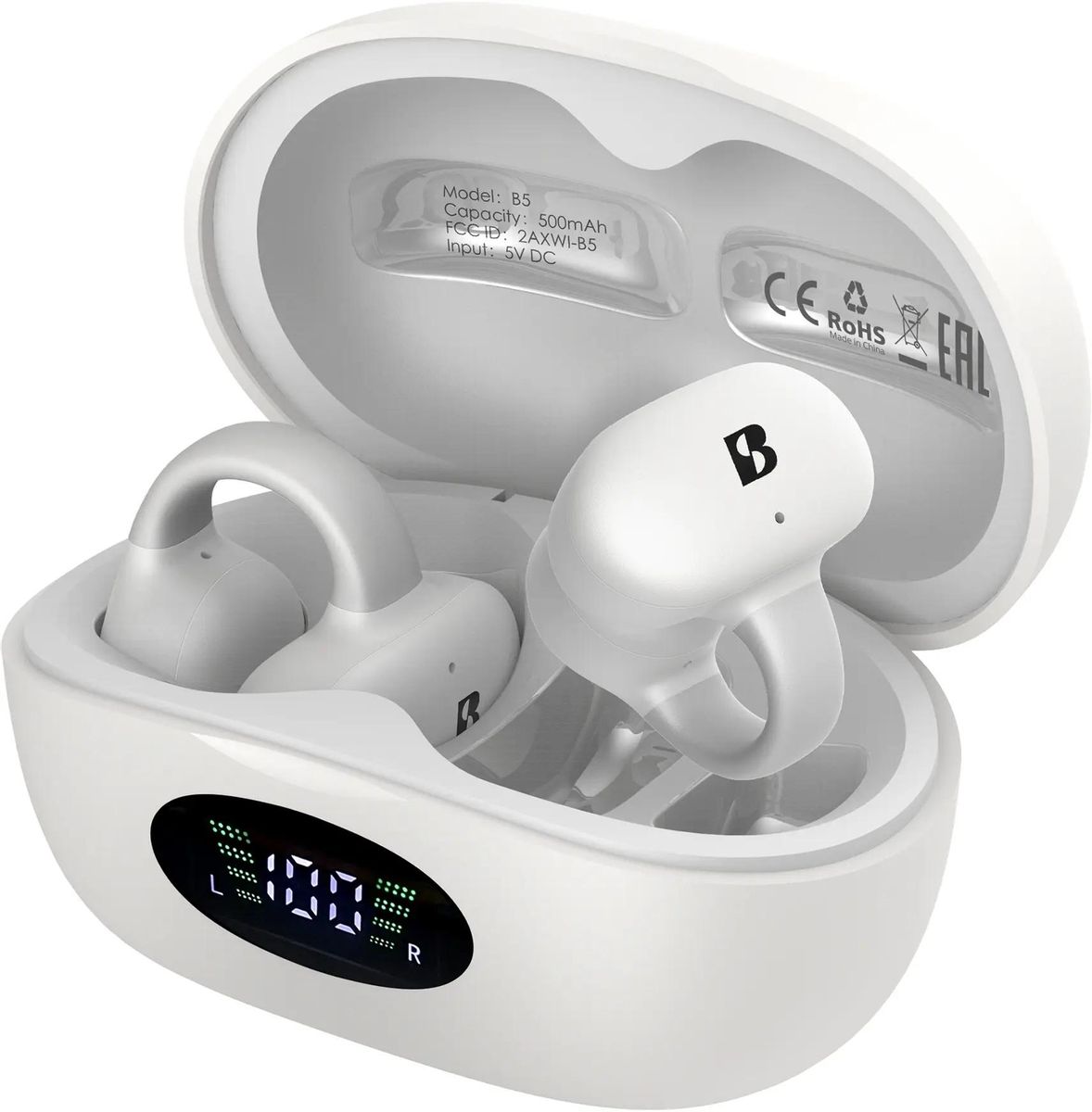 Наушники A4Tech Biosong B5 TWS белый