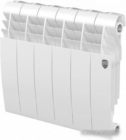 Биметаллический радиатор Royal Thermo Biliner 350 (Bianco Traffico, 5 секций)