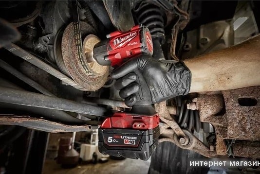 Гайковерт Milwaukee M18 FMTIW2P12-0X 4933478453 (с 2-мя АКБ, кейс)