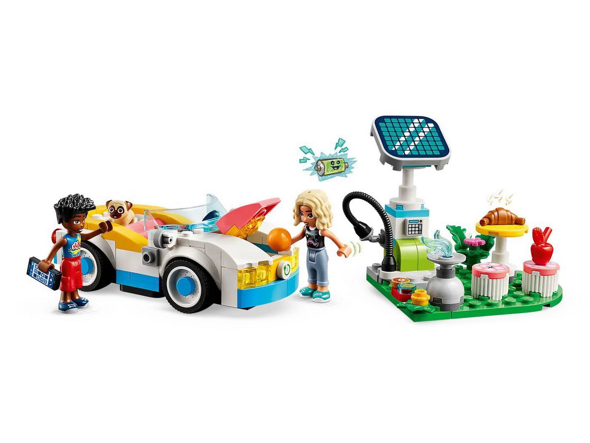 Конструктор LEGO Friends Электромобиль и зарядное устройство 42609