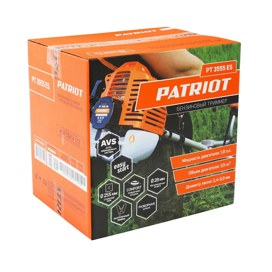 Триммер бензиновый Patriot PT 3555ES Country [250108036]