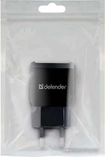 Сетевое зарядное Defender EPA-13 (черный)