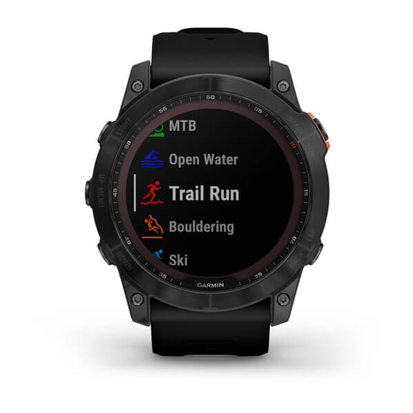 Умные часы Garmin Fenix 7X Solar 51 мм (сланцево-серый/черный)