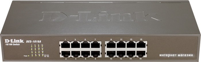Коммутатор D-Link DES-1016A