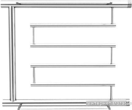 Полотенцесушитель Ростела Степ ДУ-32 1 1/4" 50x60 см