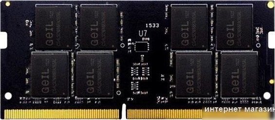 Оперативная память GeIL Mobile 8ГБ DDR5 SO-DIMM 5200 МГц GS58GB5200C42S